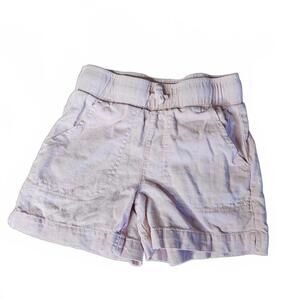 Unisex Kids Light Pink Cotton Shorts XS (5/6)